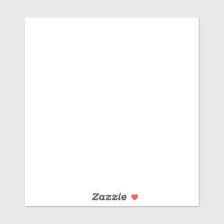 Anpassen Sie Ihre eigenen 6x6 Aufkleber