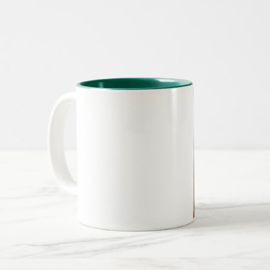 Anpassen Sie Ihre klassische Design-Tasse Zweifarbige Tasse (Vorderseite Links)