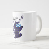 Anpassen Sie Ihren eigenen Stolz auf Scotland Jumb Jumbo-Tasse (Vorderseite Rechts)