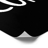 Anpassen und Erobern - Gymnastik, Hustle, Erfolg Poster (Ecke)