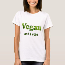 Anpassen Veganer aktivistischer Wähler T-Shirt