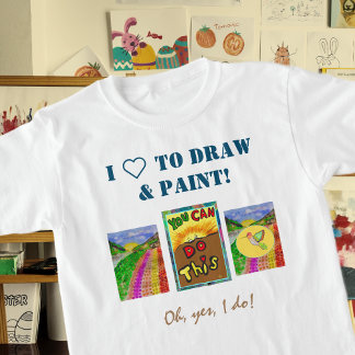 Anpassen von 3-Foto-Panel- und Textvorlage T-Shirt