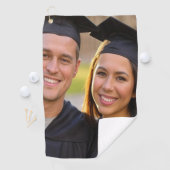 Anpassen von Abschluss-Foto hinzufügen Golfhandtuch (Insitu)