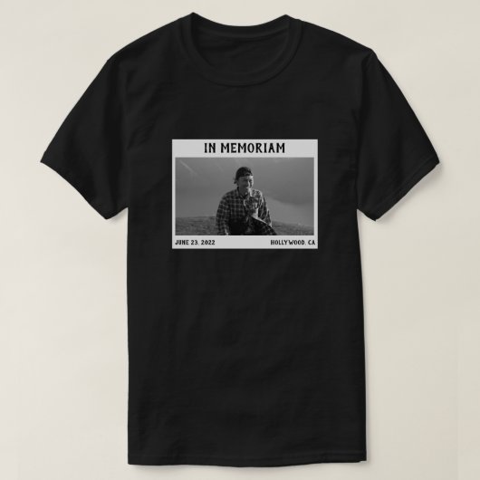 Anpassen von Bildern im Memoriam-T - Shirt (Design vorne)