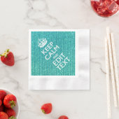 Anpassen von CALM und Text auf einfache Weise BEHA Serviette (Beispiel)