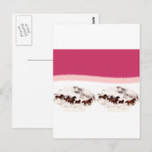 Anpassen von Einladungen und Karten für Pferde zum (Vorne/Hinten)