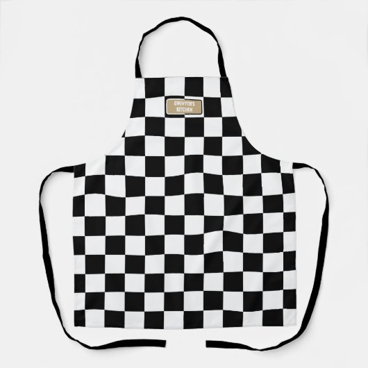 Anpassen von Farben und Anpassen überprüfter Daten Schürze (Vorderseite)