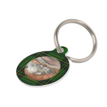 Anpassen von Forbes Tartan Green Cat