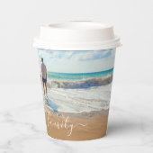 Anpassen von Foto-Papierhüllen für die Familie Pappbecher (Rückseite)