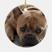 Anpassen von Foto und Text 2 Keramik Ornament (Hinten)