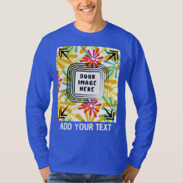 Anpassen von Foto und Text hinzufügen T-Shirt
