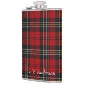 Anpassen von Frames - Red Tartan Macpherson Clan Flachmann (Links)