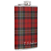 Anpassen von Frames - Red Tartan Macpherson Clan Flachmann (Rechts)