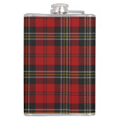Anpassen von Frames - Red Tartan Macpherson Clan Flachmann (Rückseite)