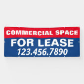 Anpassen von Kommerziellem Platzbedarf für das Lea Banner (Horizontal)