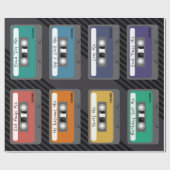 Anpassen von Labels für Mixtape Geschenkpapier (Flach)