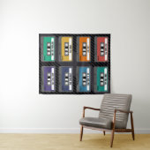Anpassen von Labels Mixtape Tapestry Wandteppich (Beispiel (Horizontal))