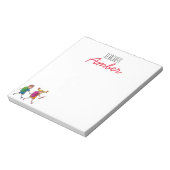 Anpassen von Lehrer und Kids-Notepad Notizblock (Rotiert)