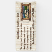 Anpassen von Mietfahrzeugen Banner (Vertikal)