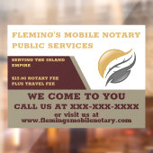 Anpassen von Notar-Fenstern Fensteraufkleber (Blatt 2)