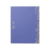 Anpassen von Notepad | Wildblumen Notepad Notizblock (Rotiert)