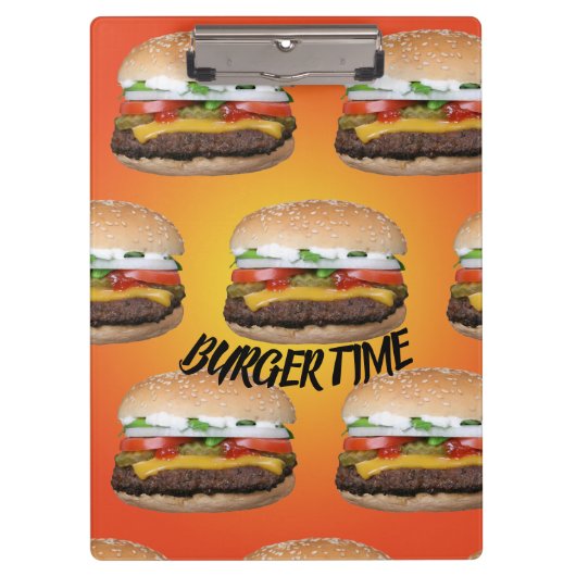 Anpassen von Party Burger Klemmbrett (Vorderseite)