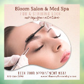 Anpassen von Salon Med Wellness-Center Micropigmen Fensteraufkleber (Blatt 3)