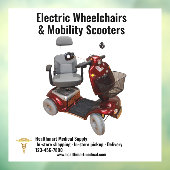 Anpassen von Scooter für die Mobilität der medizin Fensteraufkleber (Blatt 3)