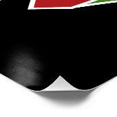 Anpassen von Soccer ADD TEXT Varsity Team Player Poster (Ecke)