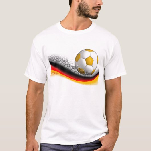 Anpassen von T - Shirt für Liebe-Fußball (Vorderseite)