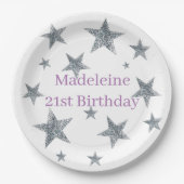 Anpassen von Tellern und Bowls - Gleitschienen Pappteller (Vorderseite)