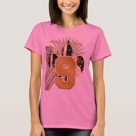 Anpassen von Text, Lilie T-Shirt (Vorderseite)