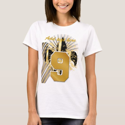 Anpassen von Text, Lilie T-Shirt (Vorderseite)