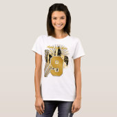 Anpassen von Text, Lilie T-Shirt (Vorne ganz)