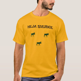 Anpassningsbar Heja Sveriga t-shirt