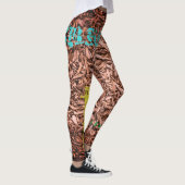 Anpasste Leggings mit wiederholtem Namen (Rechts)