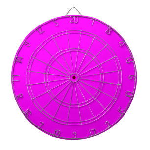Anpasster Designer für die Farbe von Hot Pink Dartscheibe