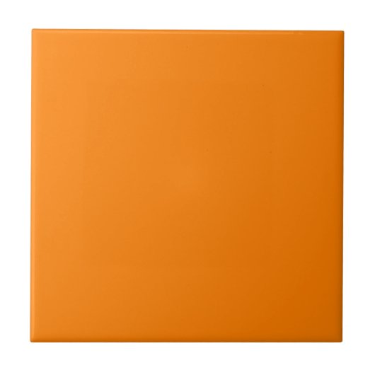 Anpasster Orange Color Designer Fliese (Vorderseite)