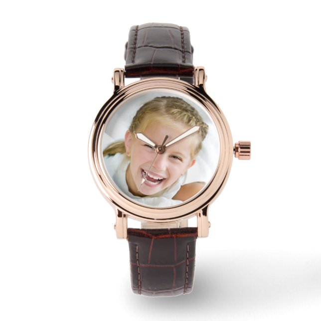 Anpasstes Hinzufügen einer Foto-Uhr Armbanduhr (Vorderseite)