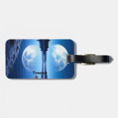 Anpasstes Hinzufügen Ihres Fotos Gepäckanhänger (Rückseite horizontal)