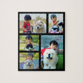 Anpasstes Image Collage 5-Foto Puzzle (Vertikal)