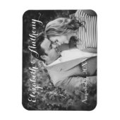 Anpassung an die Hochzeit von Fotos Magnet (Vertikal)