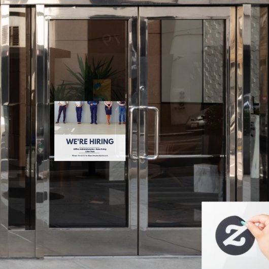 Anpassung Beruflicher Mitarbeiter Fensteraufkleber (Büro Tür)