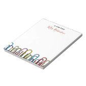 Anpassung der Papierklammer für den Lehrer Notizblock (Rotiert)