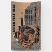 Anpassung der taktischen Schulungsschule für Feuer Banner (Vertikal)