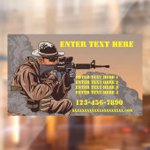 Anpassung der taktischen Schulungsschule für Feuer Fensteraufkleber (Blatt 2)