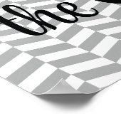 Anpassung der Ursache Chiropraktisches Zitat-Poste Poster (Ecke)