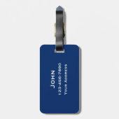 Anpassung der US-Flagge Gepäckanhänger (Rückseite vertikal)