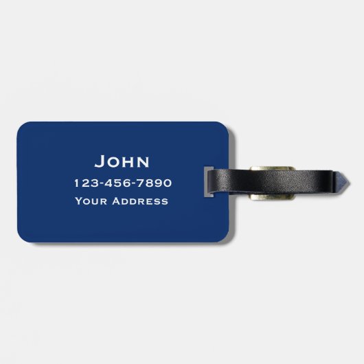 Anpassung der US-Flagge Gepäckanhänger (Rückseite horizontal)