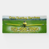 Anpassung der Zaunwerbung für Crop Dusting Service Banner (Horizontal)